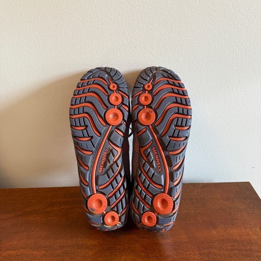 Merrell Rapidbow Hiking Water Shoes Blue and Orange Size 10 - Picture 6 of 6